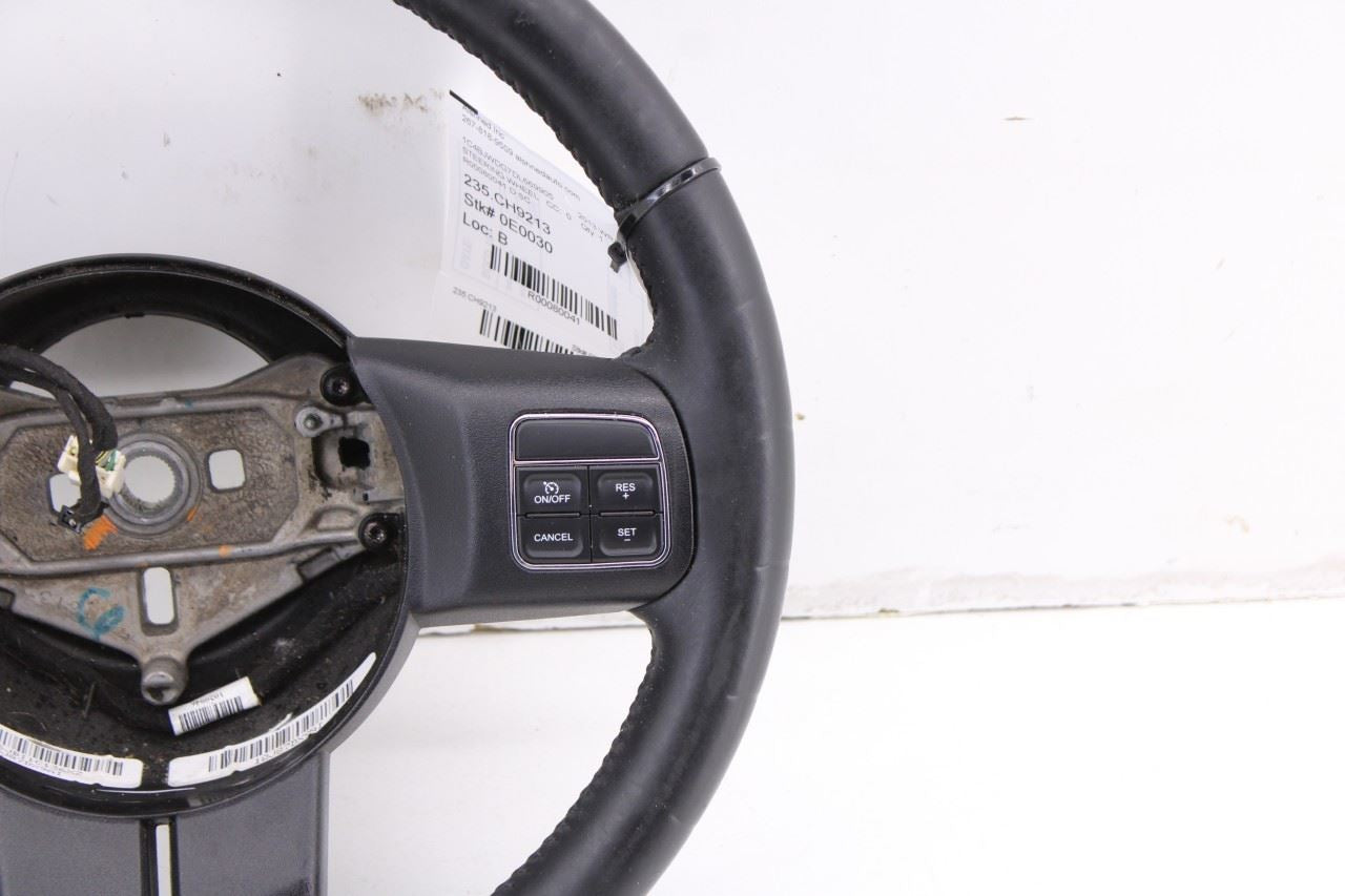 2011-18 Jeep Wrangler Unlimited Sport Steering Wheel Leather w/ Control Buttons - Alshned Auto Parts