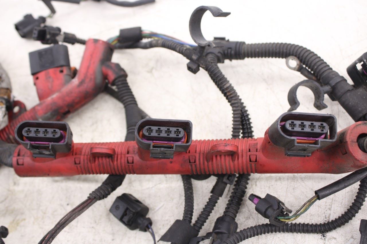 2012 Audi A7 Premium 3.0L Gas Engine Wire Wiring Harness 4G1971072EN OEM6