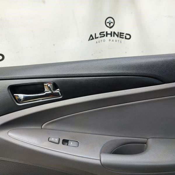 2011-14 Hyundai Sonata Front Right Passenger Door Trim Panel 82304-3Q010-5RA OEM - Alshned Auto Parts