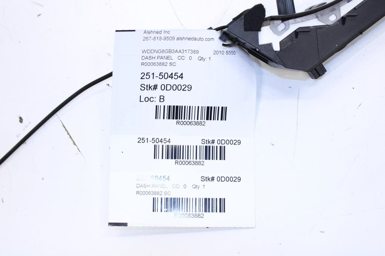 2010-2013 Mercedes-Benz S550 Instrument Cluster Control Switch 221-821-56-51 OEM - Alshned Auto Parts