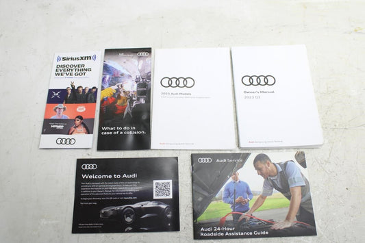 2023 Audi Q3 Owners Manual Set R60081 - Alshned Auto Parts