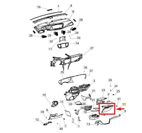 2017-2024 Chrysler Pacifica Glove Box Storage Compartment 5RL34PD2AF OEM - Alshned Auto Parts