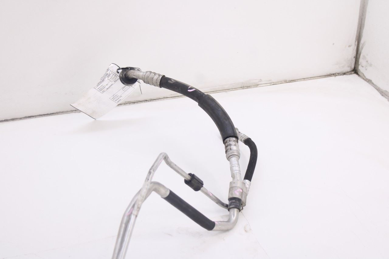 11-18 Porsche Cayenne S 4.8L AC Conditioning Pressure Liquid Hose Tube Pipe Set9