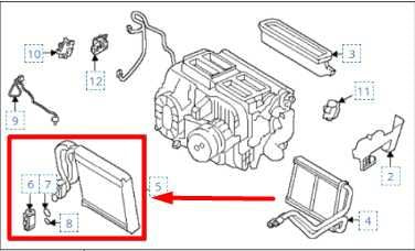 2019-2024 Nissan Altima Evaporator Core w Expansion Valve 27280-6GU0C OEM - Alshned Auto Parts