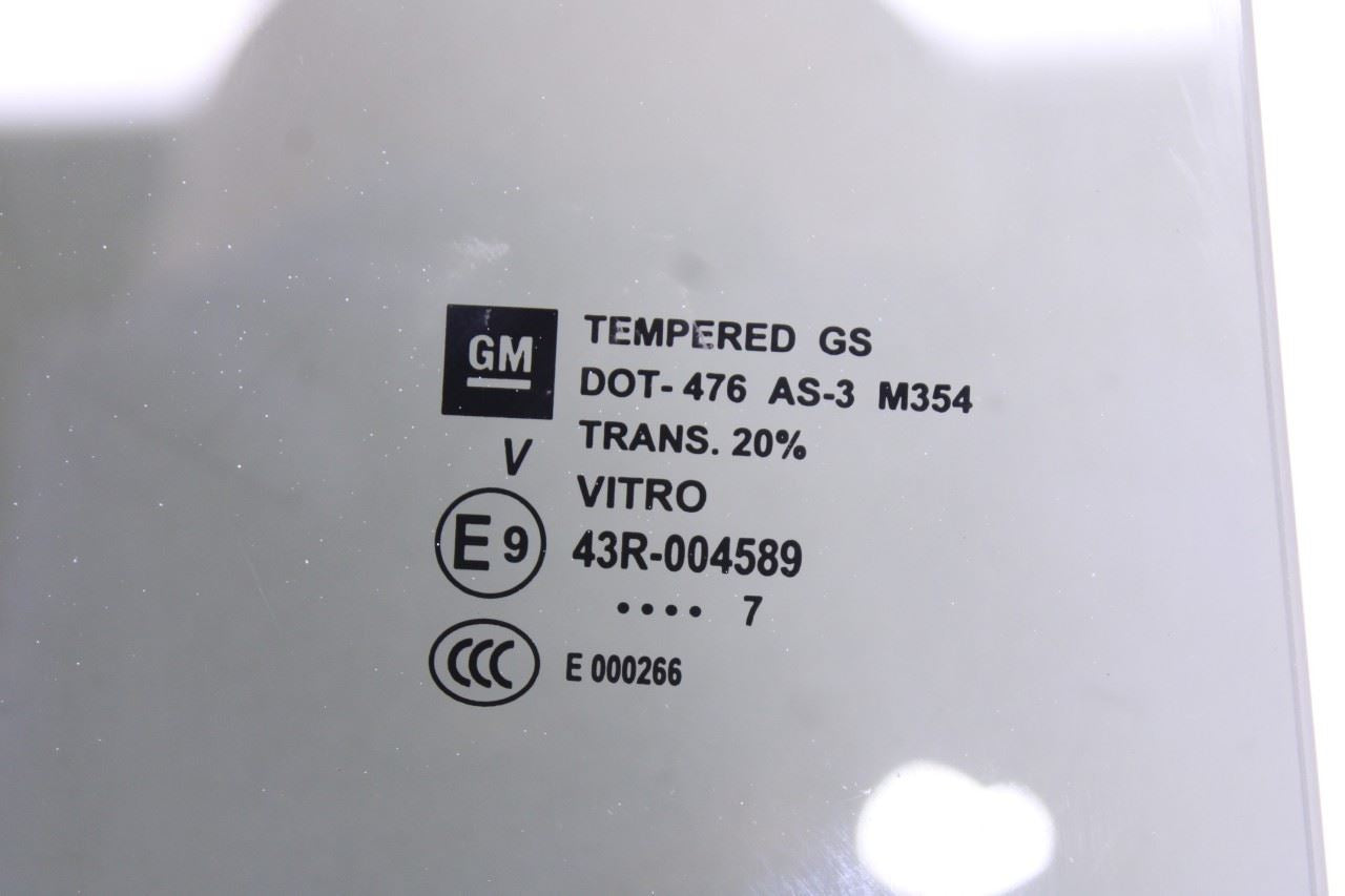 2018-2024 Chevrolet Equinox LT Rear Right Door Window Movable Glass 84388313 OEM4