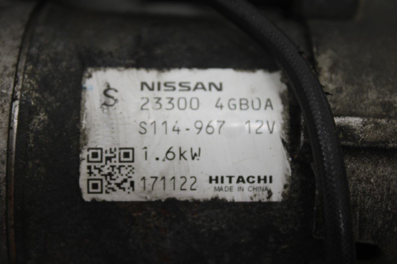2017-2022 Infiniti Q60 Luxe 3.0L Engine Starter Motor 23300-4GB0A OEM - Alshned Auto Parts