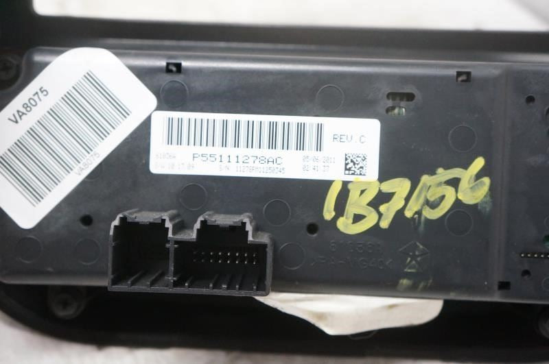 2011-2017 Jeep Compass AC Heater Temperature Climate Control w/ Bezel 55111278AC - Alshned Auto Parts