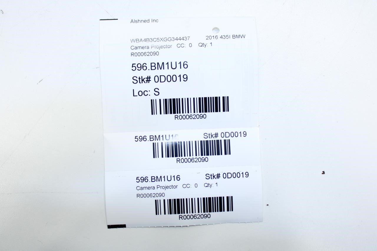 15-16 BMW 435i Front Lane Departure Assist Warning Kafas Camera 66519384686 OEM - Alshned Auto Parts