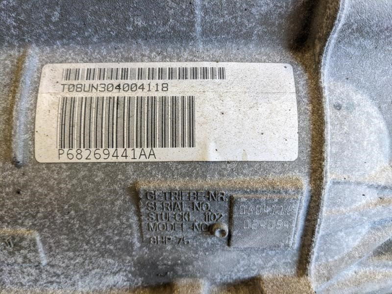 2019-21 Ram 1500 New Body 5.7L 4WD 8-Spd Auto Transmission 8HP75 DFR eTorque 23K - Alshned Auto Parts