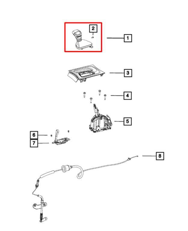 2015-23 Dodge Charger GT AWD 3.6L Automatic Transmission Gear Shifter Lever Knob - Alshned Auto Parts