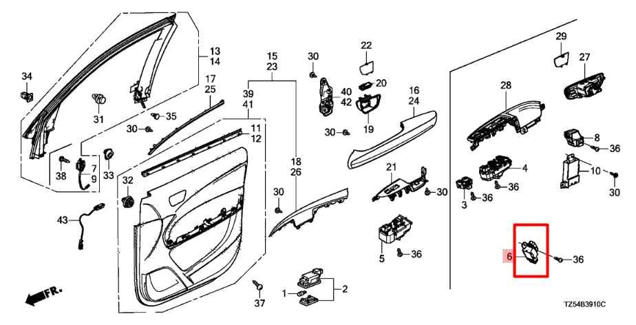 2014-20 Acura MDX Advance Front Left Door Fuel Door Lid and Trunk Release Switch - Alshned Auto Parts