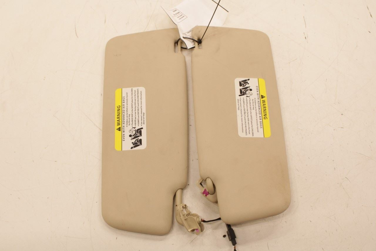 2012-16 Volkswagen Passat SE Front RH LH Sun Visor w/ Illuminated Mirror *ReaD* - Alshned Auto Parts