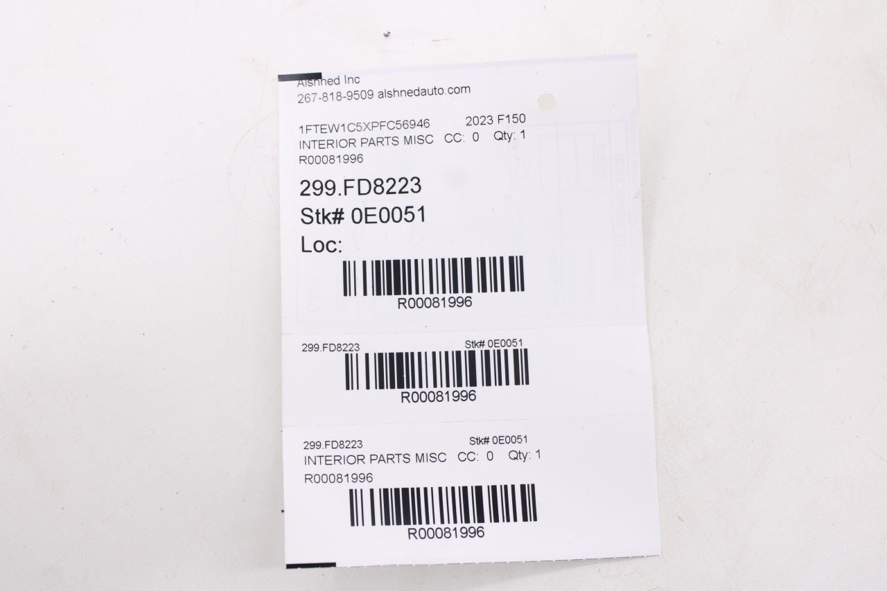 21-26 Ford F150 XLT Front and Rear Right and Left Door Sill Scuff Plate Trim Set14