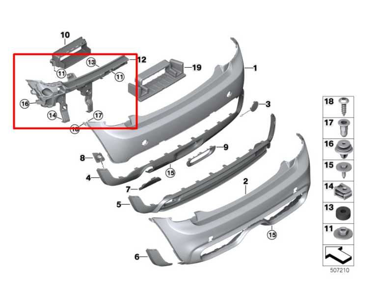 2014-24 Mini Hardtop Cooper Rear Bumper Right Side Guide Support Bracket Holder - Alshned Auto Parts