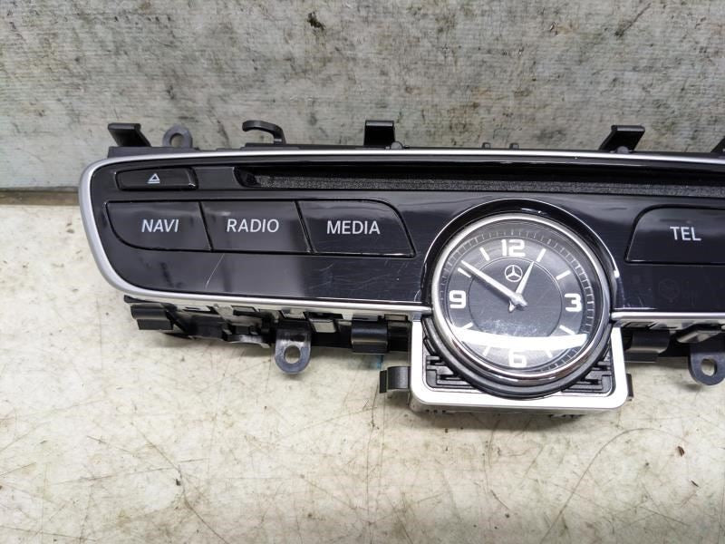 2015-2018 Mercedes-Benz C300 Dash Radio Multimedia Faceplate Control with Clock2