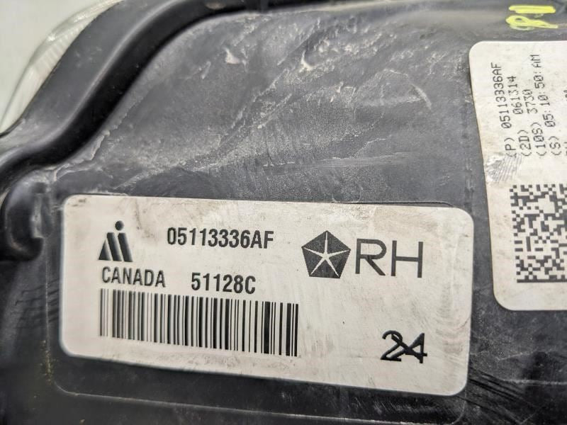 08-16 Chrysler Town & Country Right Passenger Headlight Lamp 05113336AF ReaD - Alshned Auto Parts