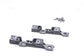 14-20 Infiniti QX60 FR and RR RH Roof Rail Luggage Molding Brackets 738A0-3JA0B - Alshned Auto Parts
