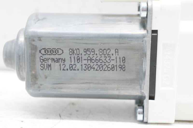 2013-2017 Audi A4 Front Right Side Window Glass Regulator Motor 8K0-959-802-A OEM - Alshned Auto Parts