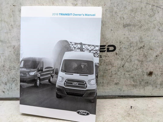 2018 Ford Transit Owners Manual Set with Case JK3J-19A321-AA OEM - Alshned Auto Parts