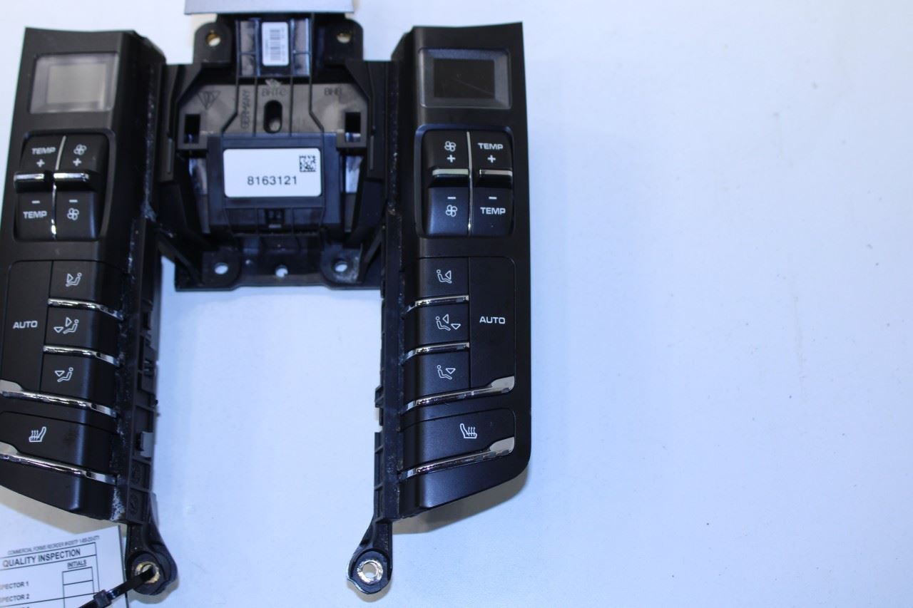 14-16 Porsche Panamera 4 AWD Rear Console 2nd Row AC Heater Temp Climate Control - Alshned Auto Parts