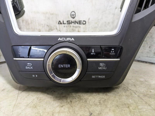 2014-17 Acura MDX Center Dash Radio Control Panel w Air Vents 39050-TZ5-A11 OEM - Alshned Auto Parts