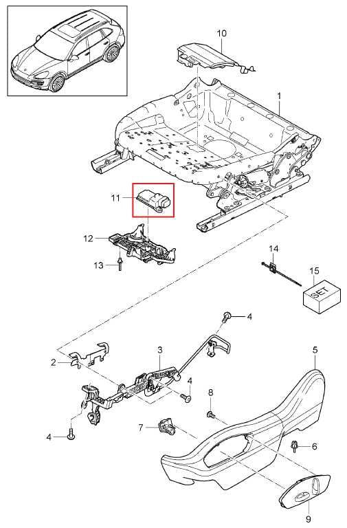 2011-18 Porsche Cayenne S Front Right Seat Occupant Detection Sensor 8T0963553E - Alshned Auto Parts