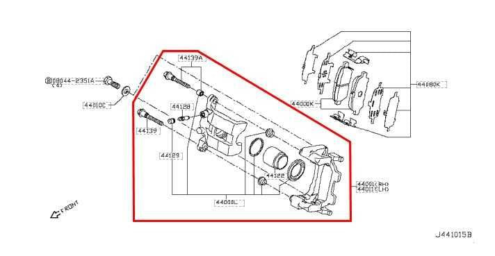 2017-2022 Infiniti Q60 Luxe Rear Left Driver Side Brake Disc Caliper 44011-1AA0A - Alshned Auto Parts