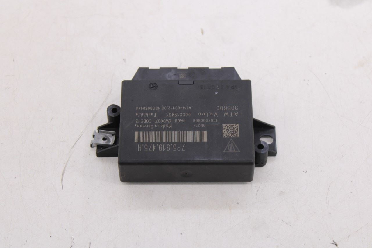 11-2016 Porsche Cayenne S Parking Assist Aid Control Module 7P5919475H OEM - Alshned Auto Parts