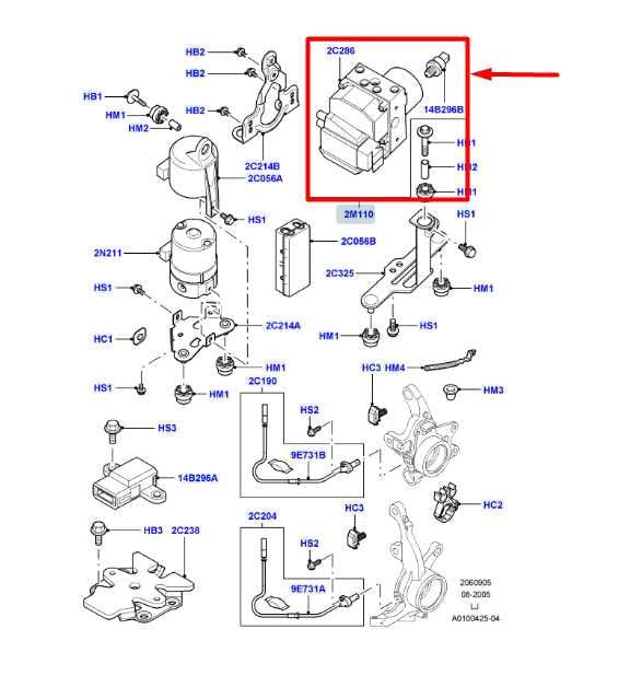 07-09 Land Rover Range Rover 4.2L ABS Anti Lock Brake Pump Module SRB500400 OEM - Alshned Auto Parts