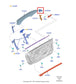 2015-23 Ford Mustang GT Left Side Door Window Corner Weather-strip Seal Molding - Alshned Auto Parts