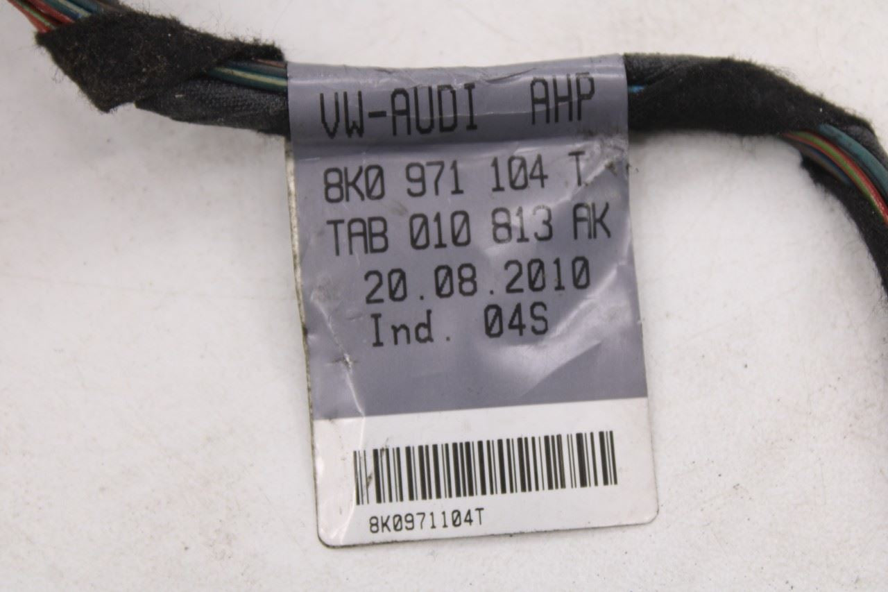 2013-2016 Audi S4 Premium Plus Rear Bumper Wire Harness with Park Sensors *ReaD*9
