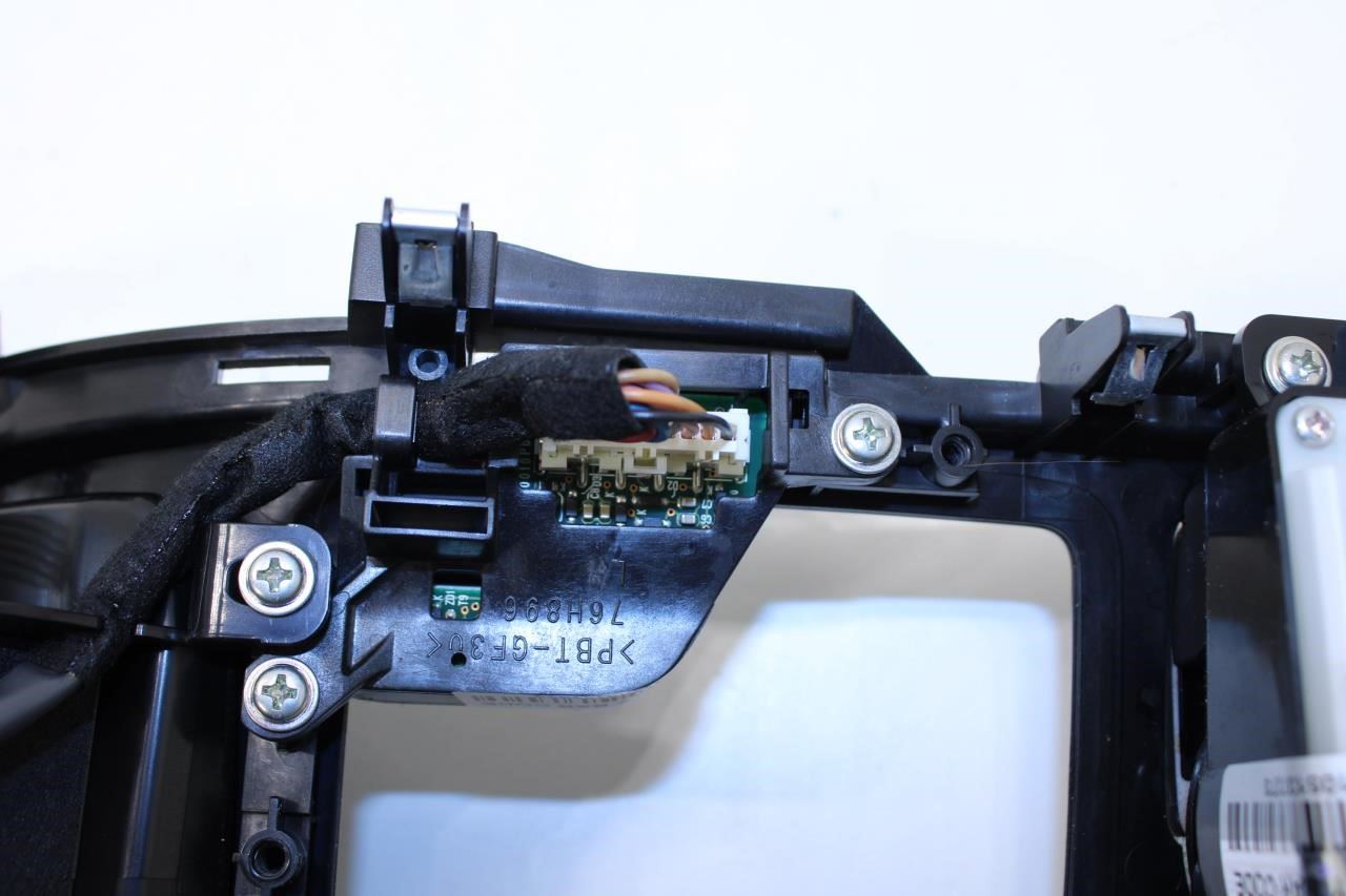 17-20 Infiniti Q50 Luxe RWD Console Shifter Trim Panel w/ Switch 96941-6HJ1C OEM - Alshned Auto Parts