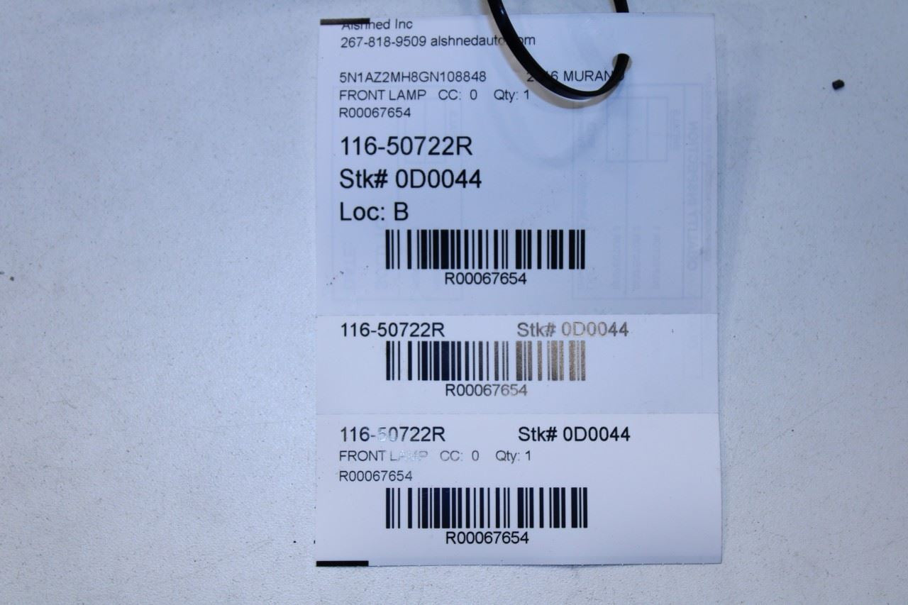 2015-2019 Nissan Murano Platinum Front Right Side Fog Light Lamp 26150-8993A OEM - Alshned Auto Parts
