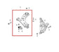 2015-2022 Jeep Renegade Sport FWD Front Right Side Lower Control Arm 68248000AA - Alshned Auto Parts