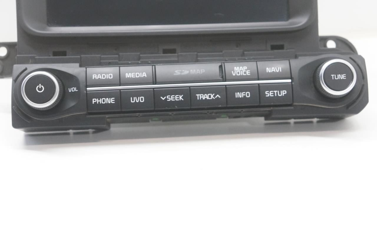 2014-15 Kia Optima Navi Radio Control Panel w/ Receiver w/ Display 96560-4C101CA - Alshned Auto Parts