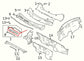 19-25 Nissan Altima SL Front Right Windshield Cowl Reinforced Panel 66360-6CA0A - Alshned Auto Parts