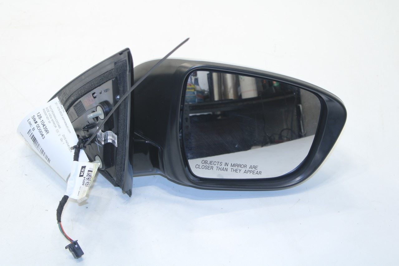 17-20 Nissan Pathfinder SV Passenger Right Side Rear View Mirror 96301-9PJ9A OEM - Alshned Auto Parts