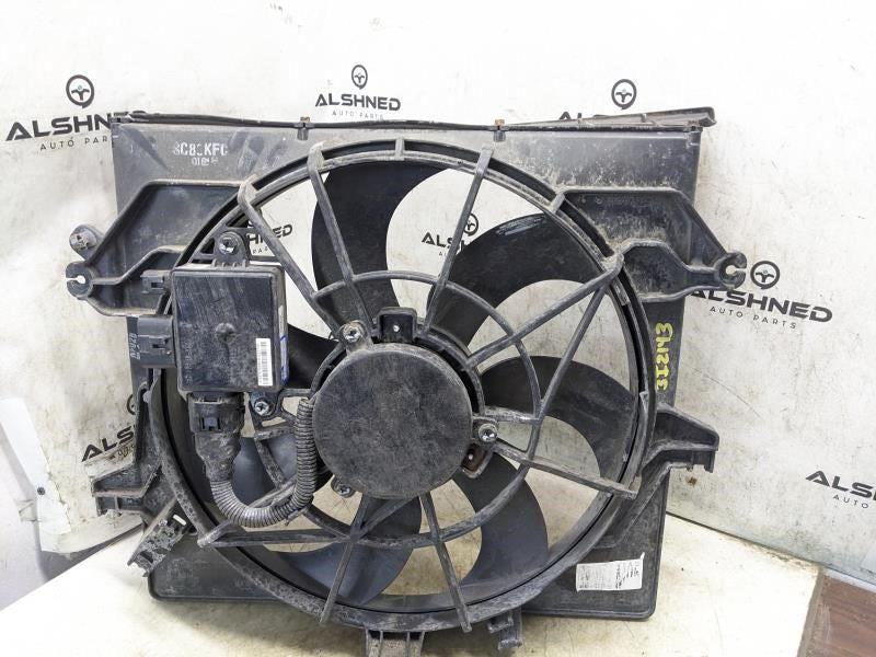 2011-2017 Hyundai Veloster RH Condenser Cooling Fan Motor Assy 25380-2V700 OEM - Alshned Auto Parts