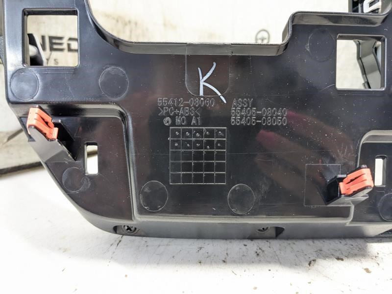 2015-2019 Toyota Sienna Dash Climate Radio Trim Panel w Air Vent 55405-08040 OEM - Alshned Auto Parts