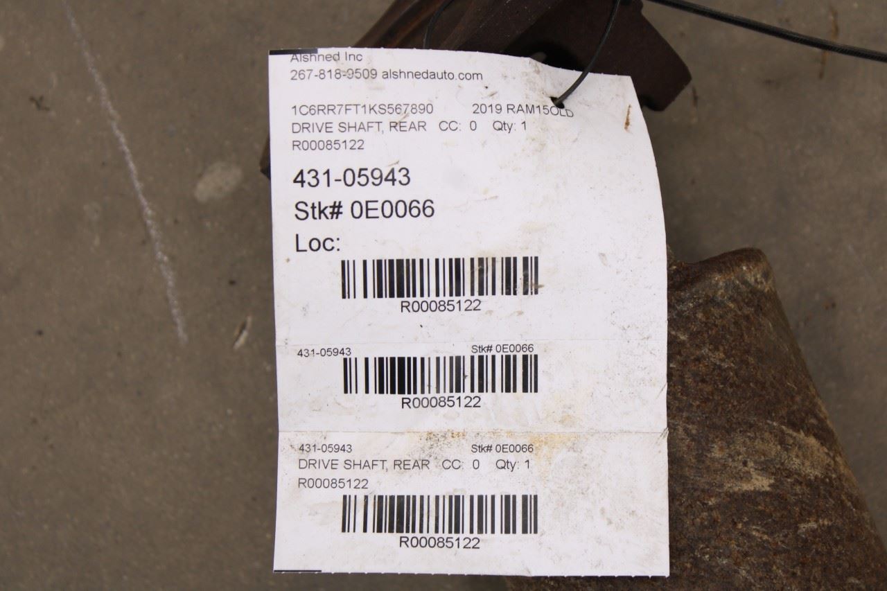 2014-2024 Ram 1500 Classic Express Quad Cab 5.7L 4WD Rear Drive Shaft Propeller10