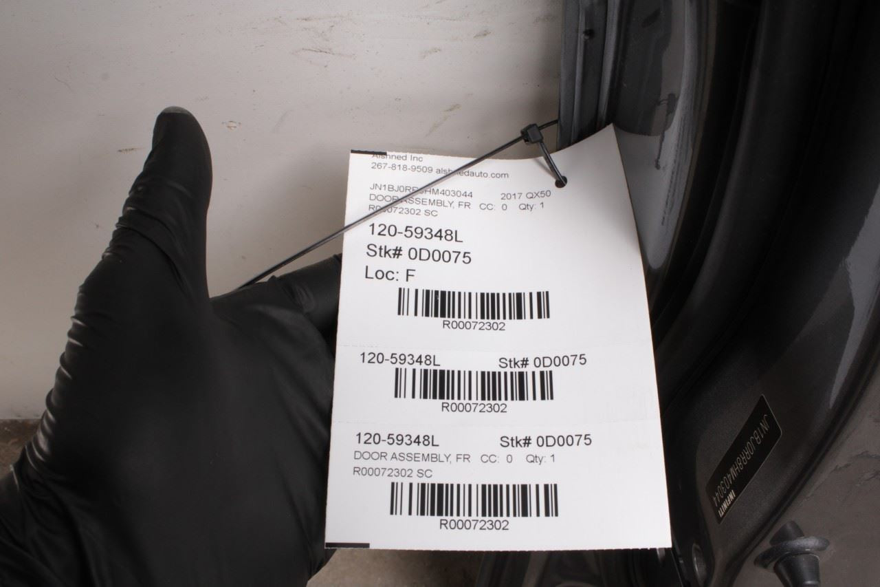 2014-2017 Infiniti QX50 Front Left Driver Side Door Shell Panel HMA0A-3WVMA OEM - Alshned Auto Parts