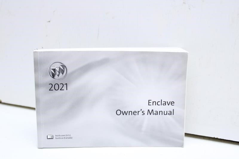 2021 Buick Enclave Owners Manual Set with Case 84415995 OEM - Alshned Auto Parts