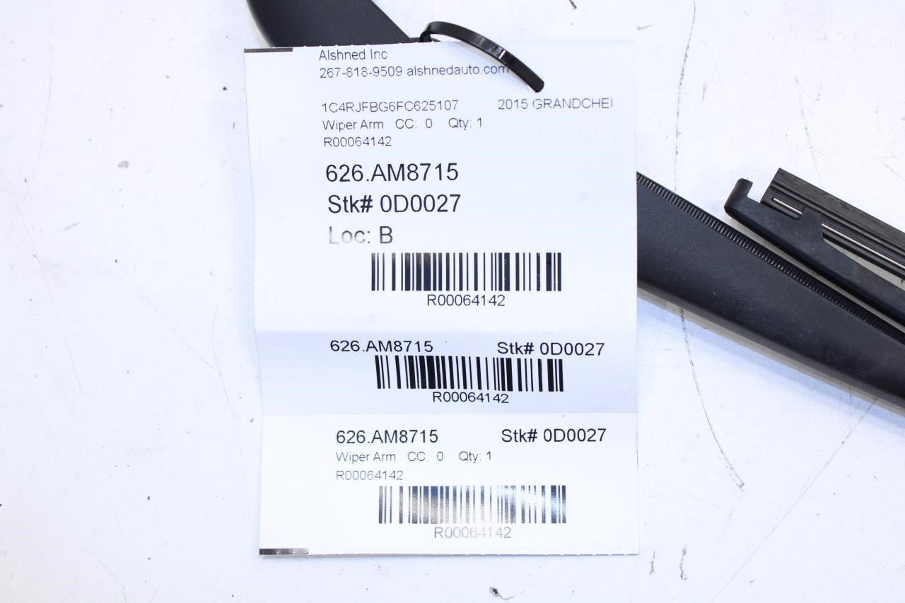 2011-2021 Jeep Grand Cherokee Rear Liftgate Wiper Arm w Wiper Blade 68079868AA - Alshned Auto Parts