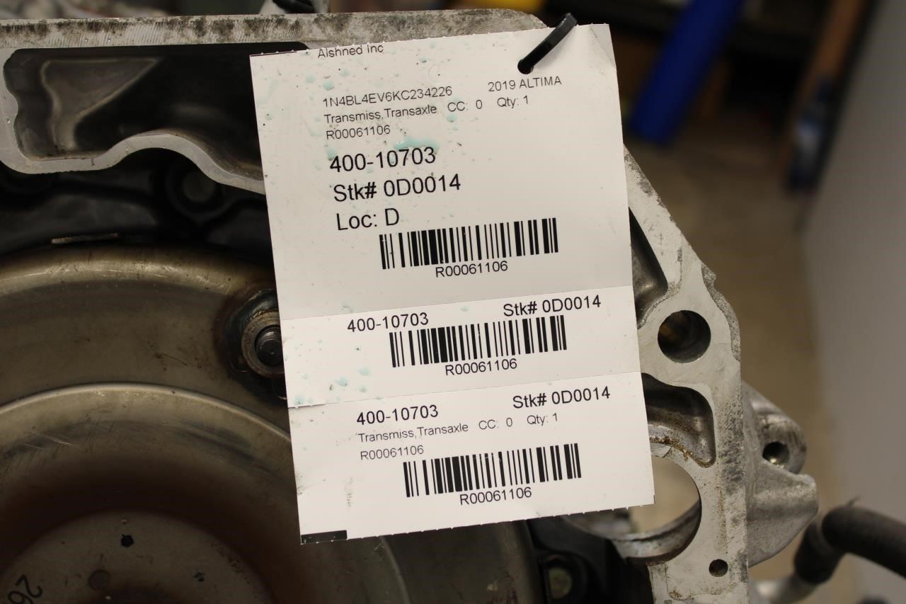 19-24 Nissan Altima SL 2.5L 4 cylinder FWD CVT Auto Transmission 79K 31020-70X2A - Alshned Auto Parts