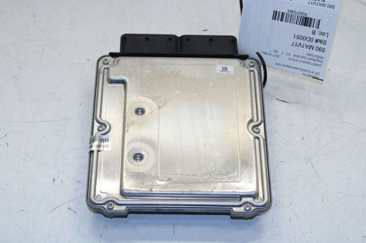 2014-2020 Maserati Ghibli 3.0L Engine Computer Control Module ECU ECM 670031346 - Alshned Auto Parts