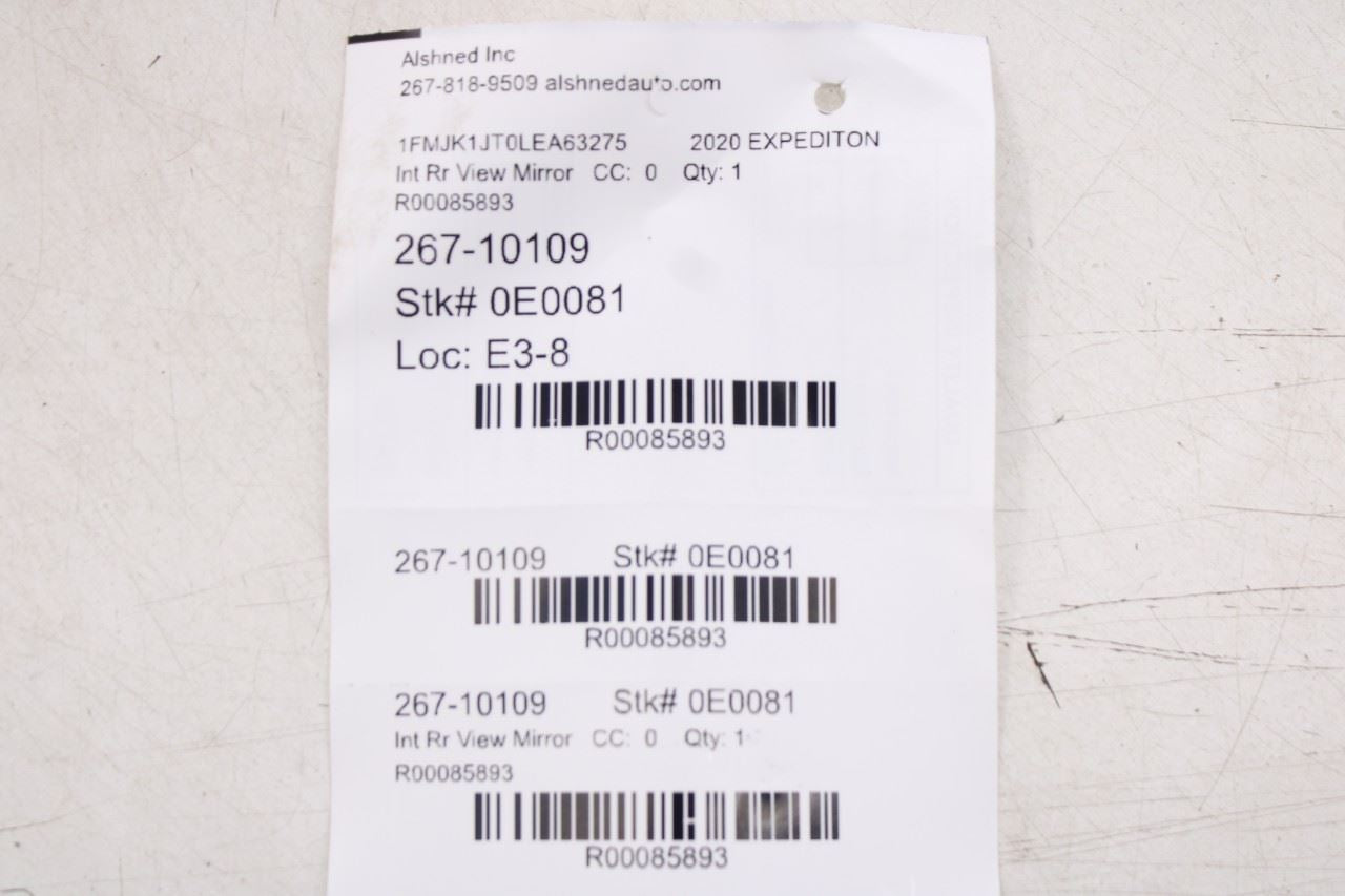 2018-2026 Ford Expedition Max XLT Inside Rear View Mirror JU5Z-17700-C OEM12
