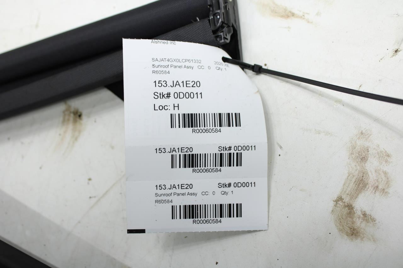 2017-2020 Jaguar XE R-Dynamic S Sunroof Front Upper Air Deflector w/ Rear Panel - Alshned Auto Parts