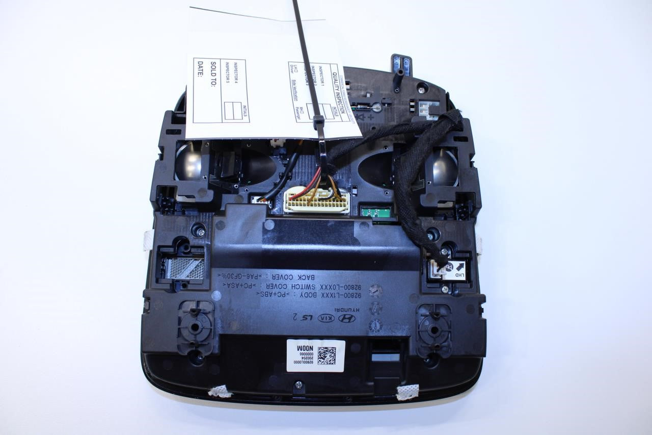 2020-23 Hyundai Sonata SE Roof Overhead Console Dome Light Lamp 92800-L0000-NVC - Alshned Auto Parts
