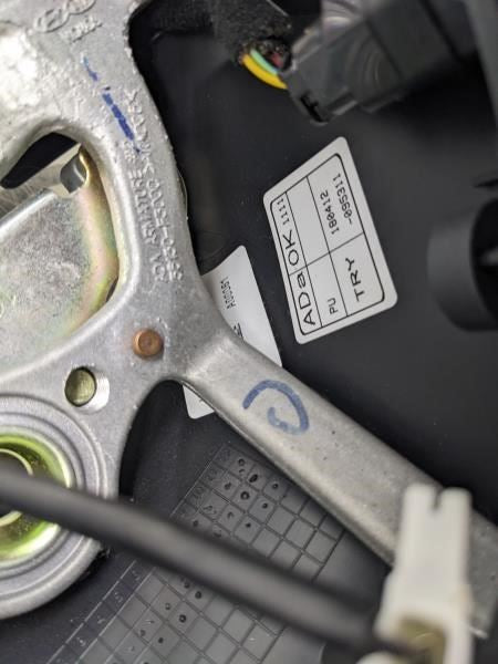 16-18 Hyundai Elantra SE 2.0L Steering Wheel w/ Control Buttons 56100-F3140-TRY - Alshned Auto Parts