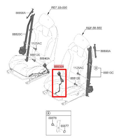 2021-2023 Hyundai Elantra SEL 2.0L FWD Front Driver Left Side Seat Belt Buckle - Alshned Auto Parts